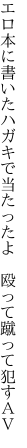 エロ本に書いたハガキで当たったよ　 殴って蹴って犯すＡＶ