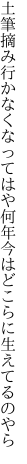 土筆摘み行かなくなってはや何年 今はどこらに生えてるのやら