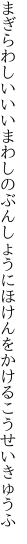 まぎらわしいいいまわしのぶんしょうに ほけんをかけるこうせいきゅうふ