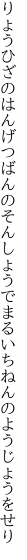 りょうひざのはんげつばんのそんしょうで まるいちねんのようじょうをせり